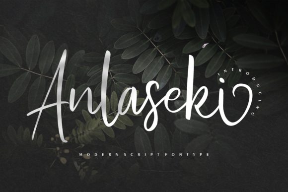 Anlaseki: The Script Handwritten Font That Elevates Your Brand