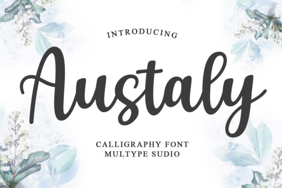 Austaly: A Script Handwritten Font for Modern Web Design