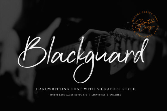Blackguard: A Versatile Font for Creative Branding Projects