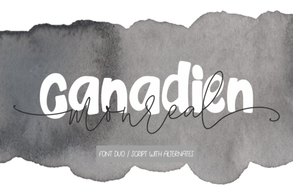 Canadien Monreal: A Script Handwritten Font for Dynamic Brand Campaigns
