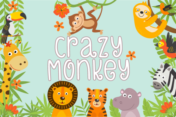 Crazy Monkey: A Script Handwritten Font for Editorial Design and Branding