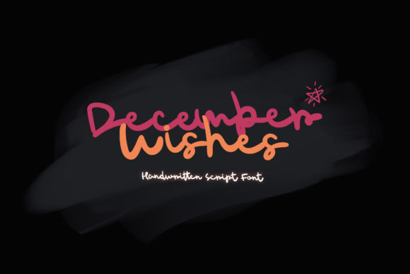 December Wishes: A Playful Script Font for Festive Branding