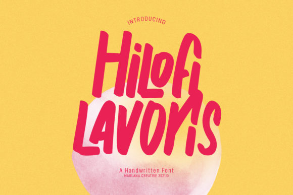 Hilofi Lavoris: A Script Handwritten Font for Modern Web Design