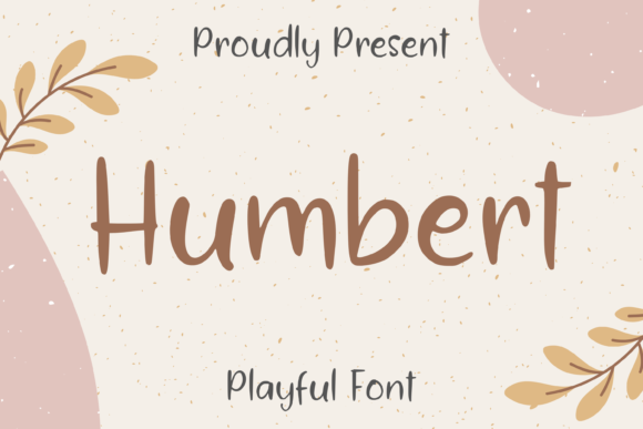 Humbert: A Playful Font for Creative Handmade Projects