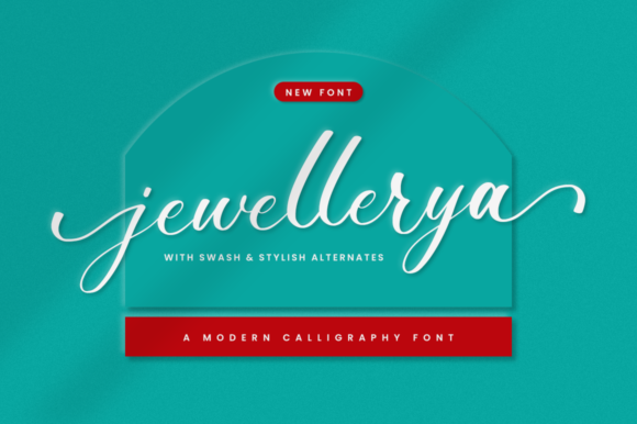 Jewellerya: A Script Handwritten Font for Editorial Elegance