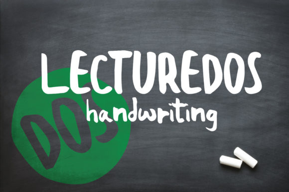 Lecturedos: A Script Handwritten Font for Branding That Speaks to Your Audience