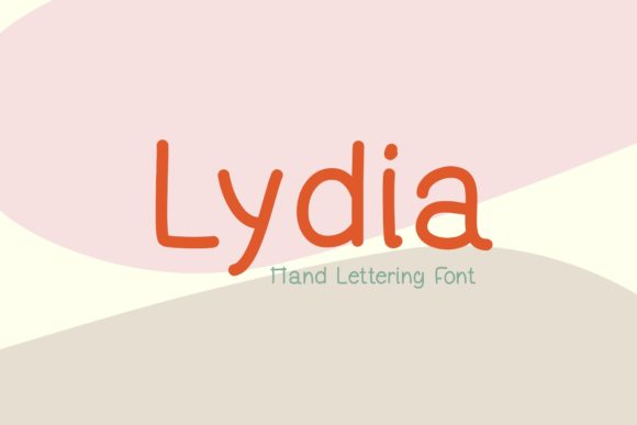 Lydia: A Script Handwritten Font for Digital Branding and Web Design