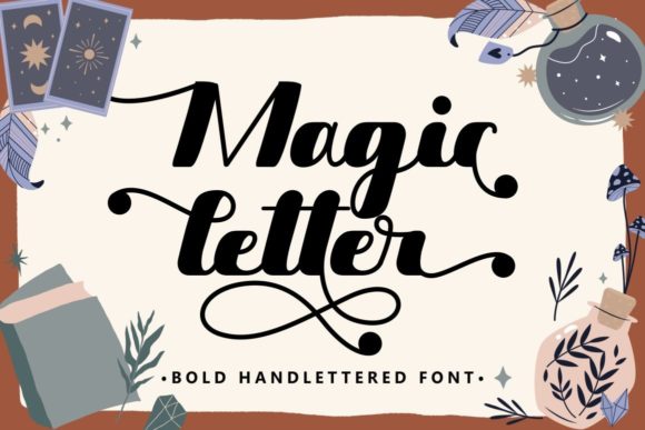 Magic Letter: A Script Handwritten Font for Creative Branding