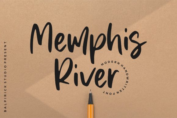 Memphis River: The Handwritten Font That Elevates Brand Storytelling