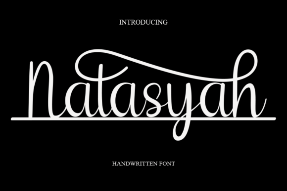 Natasyah: A Romantic Script Font for Web Design and Branding