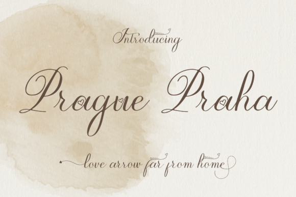 Prague Praha: A Luxury Script Font for Modern Web Design