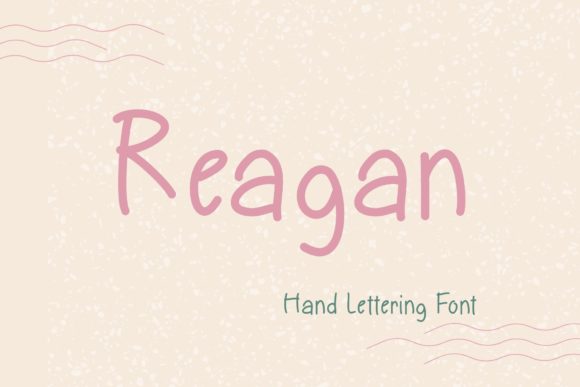 Reagan: The Script Handwritten Font That Elevates Your Campaigns