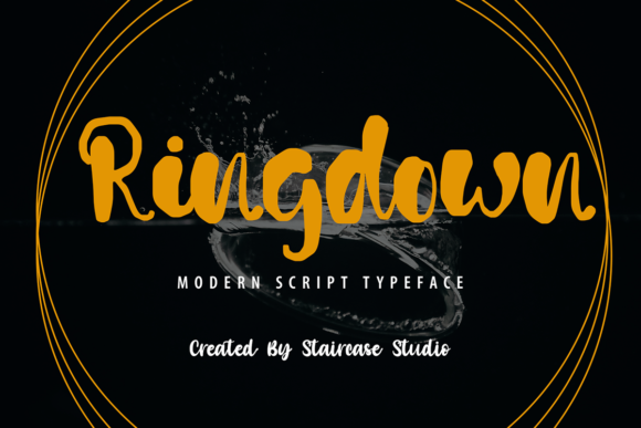 Ringdown: The Modern Handwritten Font for Trendy Digital Design