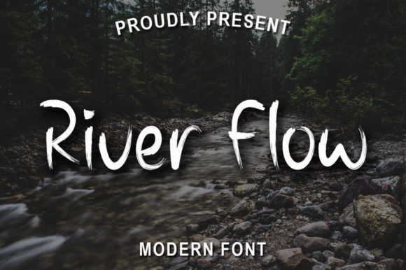 River Flow: A Script Handwritten Font for Dynamic Campaigns