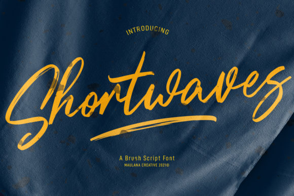 Shortwaves: A Script Font That Adds Warmth to Every Design
