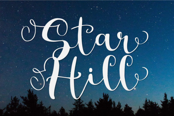 Star Hill: A Delicate Handwritten Font for Editorial Design