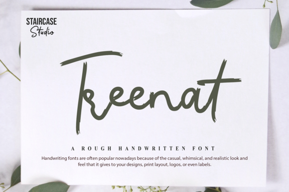 Treenat: The Script Handwritten Font That Elevates Your Brand