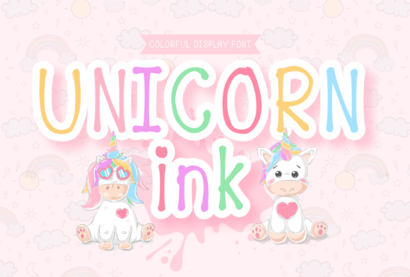 Unicorn Ink: A Script Handwritten Font for Creative Crafters