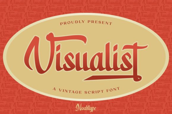 Visualist: A Script Handwritten Font for Editorial Design and Branding